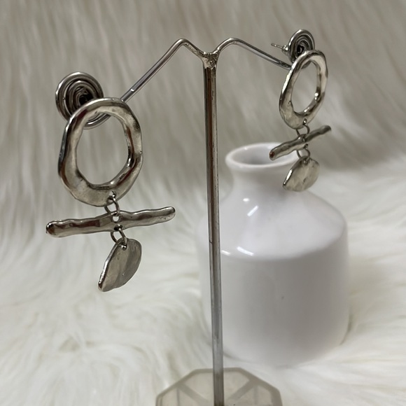 Antique drop silver earrings | NWT - Picture 7 of 16